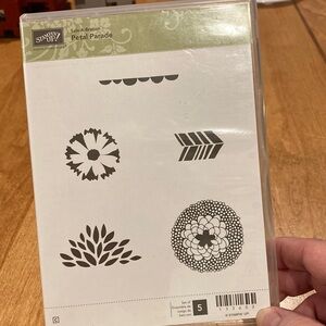 Petal Parade Stamp Set for Clear Blocks